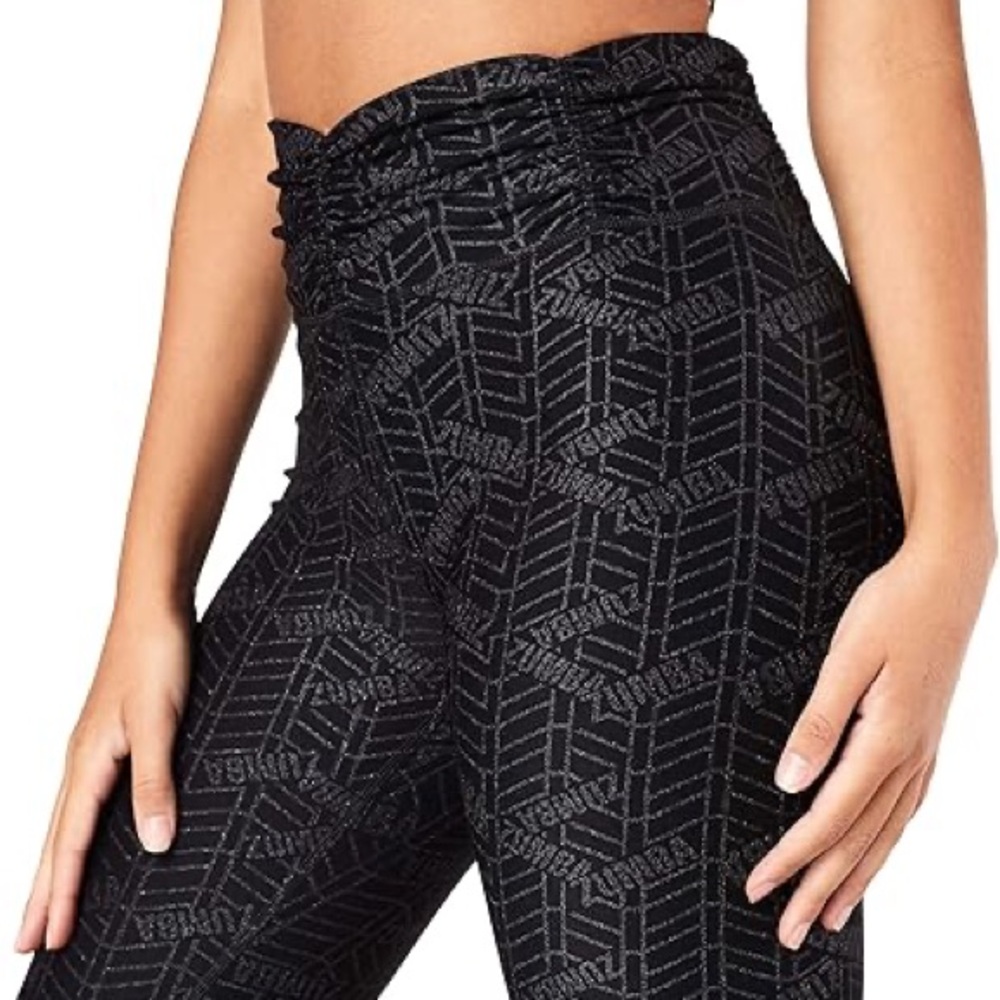 LIKE NEW | Zumba All That Glitters Ankle Leggings